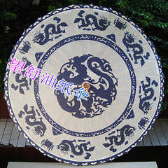 Classical decorative props rainproof sunshade umbrella paper crafts antique porcelain jewelry Chinese wind transparent