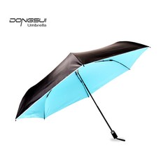 Ultraviolet lamp, black umbrella, creative lady, black glue, sun umbrella, super sun umbrella, parasol, sky blue Sky blue