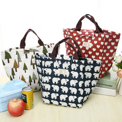 Waterproof insulation board lunch box thickened bag snowflake