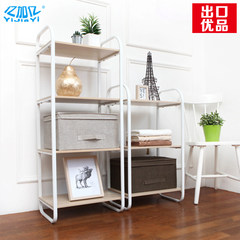 Yijiayi simple storage rack floor shelf storage rack room rack wall corner free stiletto rack Three plate cabinet