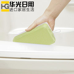 Japanese authentic LEC magic sponge cleaning bath brush, bathroom, bathroom, kitchen decontamination sponge eraser