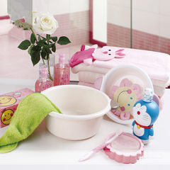 Sichuan embroidery baby wash basin washbasin baby newborn children plastic tub washing supplies thickened PP Oversized ears