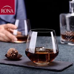 Imported Rona Lorna home crystal glass whisky cup, water beer, foreign wine cup, classical wine tasting cup Long drink cup 460ml single price