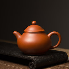 Yixing Yixing teapot hand Zhu mud pan pot famous tea handmade ceramic Kung Fu tea tea with zero