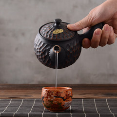 Yue Ju - Japan imported burning Tokoname black mud pot of red clay teapot urgent Yokote teapot pottery pot 3--389 thick pot