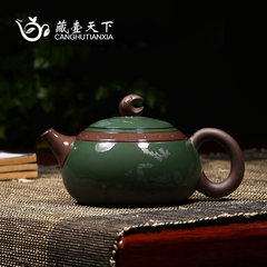 The world famous Yixing Tibet pot teapot pure handmade teapot with light purple mud clay ore in both home and the moon and the stars