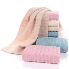 Cotton towel Cotton soft absorbent towel bar lovers face return shipping special offer thickened tissue Multi bar blue towel 75x35cm