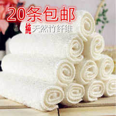 Don't stick to oil and wash it clean! Don't stick with oil, wash cloth, wash towel Medium one 18*23cm buy five send one