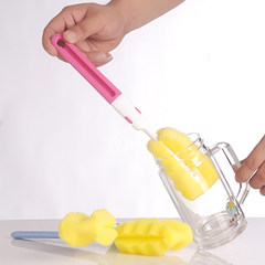 Thermal cup, sponge cup, brush handle, cleaning brush, feeding bottle, brushing cup brush, cleaning brush, special DD