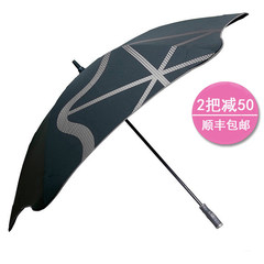 New Zealand BLUNT GOLF G1 long handle male super three people creative golf umbrella umbrella anti typhoon Blue / spot