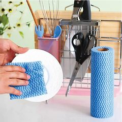 The kitchen environmental non-woven cloth can cut disposable tear free wash with clean cloth Bubaijiebu 50 tablets 50
