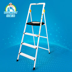 Multifunctional ladder ladder project with ladder shaped thickening and four step ladder aluminum alloy folding household ladder