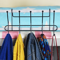 Dormitory artifact, dormitory shelf, bedside hanger rack, bedside hanging basket, hook storage rack, mail Cool black