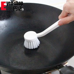 Japan imported pot brush clean kitchen brush fur does not hurt the pan long handle brush pot authentic nylon brush