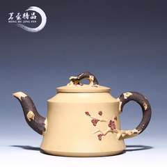 Yixing handmade teapot artists Wang Fang Duan Yusong Mei Huchun Duan Ni ore flower tea pot of tea