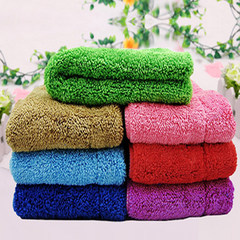 [daily price] 6 loaded South Korea thickening double deck coral rags do not lose hair The 6 one is green