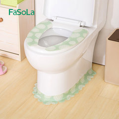 Fasola winter toilet seat, toilet seat, toilet seat, toilet seat, winter cushion, close paste type peripheral paste Color