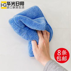 Japanese Kitchen thickening cloth, 100 clean cloth can not suck off the hair, do not stick oil, wash dishes, wipe cloth, clean glass cloth Medium random color one