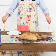 Fresh Japanese cartoon lovers sleeveless cloth Home Furnishing Kitchen Apron apron chef cooking and baking. A