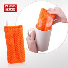 Aisen wash the sponge, wipe the dirt, clean the kitchen, clean the sponge cloth, mesh the water, wipe the cloth without sticking oil Large size (1 suits)