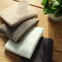 Affan pure cotton small towel, pure color towel soft, good quality wind, high grade face towel, towel bath exported to Japan Brown ash bath towel
