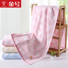 King Cotton Towel adult cartoon lovers children cotton twistless Satin soft water bath towel. S3131WH Brown 130x65cm