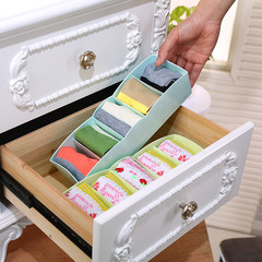 3 installed five storage box desktop cosmetic storage box drawer box small object storage box storage box green