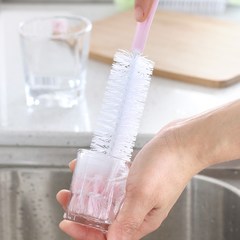 Kitchen wash cup brush long bottle brush clean brush cup long handle brush wash cup brush plastic hard hair bottle brush