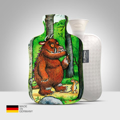 Germany imported Fashy Gruffalo children's cartoon water hot water bag 6673 warm water bag hand warmer 0.8L Grunt