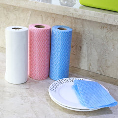 Disposable disposable non-woven cloth can tear the kitchen washing cloth oil cloth thickened disposable cleaning cloth white