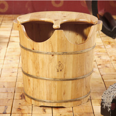 The official crown store /W Jiaxi cask barrel type / feet / cedar cypress cask bath bag mail