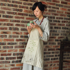 Motohara Amagko aprons, sleeveless aprons, kitchen aprons, tea houses, coffee shops, work aprons 70*65 (without straps)