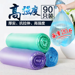 Household thickening color trash bag point break type disposable general purpose hand - held medium - sized roll - pack plastic bag grey single roll - pack (45*50) thickening