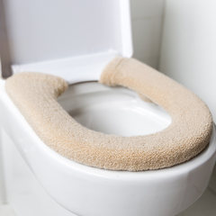 Poly cute thickening toilet cushion, general button toilet seat, antibacterial warm toilet seat, toilet seat cushion Light meter