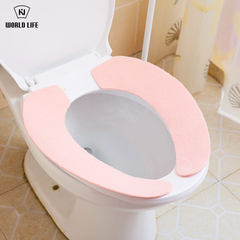 Japanese and carpenter warm in winter, thickening lamb, paste toilet bowl, plush toilet and toilet green