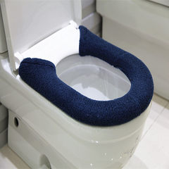 Special toilet seat, toilet seat set, special thickening, lengthened button, toilet seat, toilet cushion brown