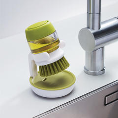 英国Joseph 皂液刷 厨房用 洗洁精罐 锅碗刷子洗碗刷绿色