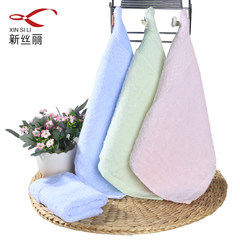 Cotton linen towel spongy infant baby towel towel towel slobber light three pack One in three colors 30x30cm
