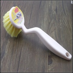 Export Japanese kitchen cleaning brush long handle brush brush brush brush pot dishes in addition to nylon brush with handle