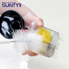 Genuine creative soft sponge brush Xiangtai cup strong decontamination bottle brush, flexible brush brush cup cup