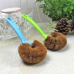 Sen natural coconut oil pot brush long handled cleaning cleaning brush brush brush brush to wash the dishes in the kitchen is only 2