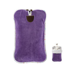 Germany imported Fashy large hot water bag, water injection, safety, environmental protection, explosion-proof PVC warm belly, stomach palace warm hand treasure Violet