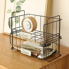 Japanese iron shelf shelf finishing rack can stack multi-layer storage rack, general shelf, barrier shelf, storage rack brown