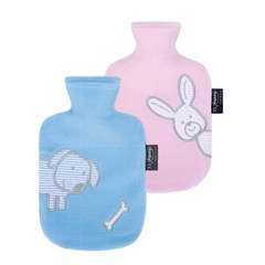 Germany imported FASHY hot water bag 6505 cartoon children coat nhe8673a warm water bag 0.8L Blue Puppy