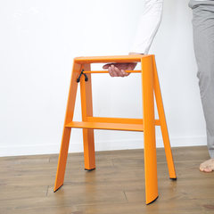 Kyohko Hasegawa Aluminum Alloy ladder / Japan home 2 step stool / folding ladder / ladder / shooting stool /ML-2 ML-2OR (Orange)