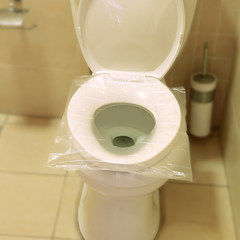 FASOLA disposable toilet cushion, travel pad, pregnant women toilet, portable sanitary toilet pad paper 10 pieces (40*48cm)