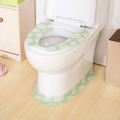 Japan Fasola printing toilet pad, paste toilet, toilet seat, toilet seat, toilet, toilet paste Printed toilet mat Pink