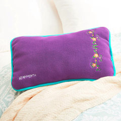 borth/泊斯尔注水暖床热水袋 超大号暖水袋 高密度PVC冲水暖手袋 紫色