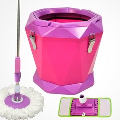 Good God Dimeiwang hand pressure rotary mop flat mop mop bucket bucket swing memo rotary dual-purpose mop bag mail gules 4