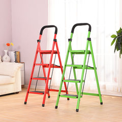 The word special offer shipping gratifying thickened indoor dual-purpose ladder pedal household folding 3456 step ladder Red D type six steps